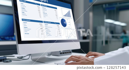 Business data dashboard provide business intelligence analytic brisk 128257143