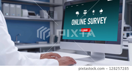 Online survey form for brisk digital information collection 128257285