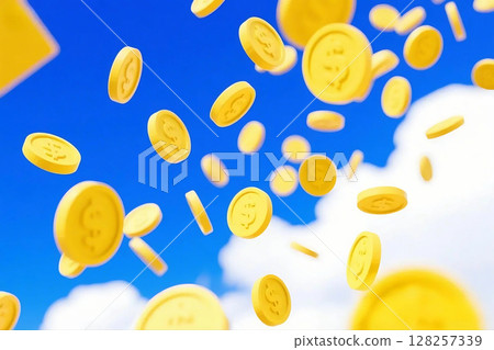 Falling Bitcoin Falling Bitcoin 128257339