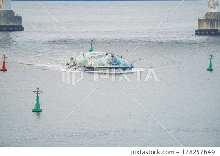從東京台場看的風景 從東京台場看的風景 128257649