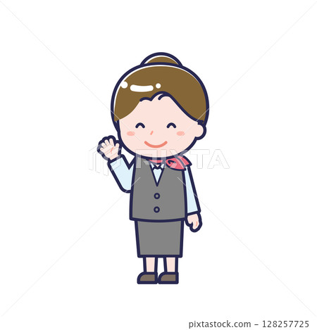 Salesperson/Diagonal/Female 10 Salesperson/Diagonal/Female 10 128257725