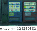 自動販賣機背景圖05 128259582