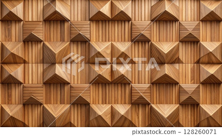 Seamless natural brown wood parquet plank, board, and bamboo wicker surface texture Seamless natural brown wood parquet plank, board, and bamboo wicker surface texture 128260071