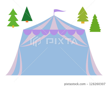 市場和集市使用的帳篷框架材料 128260307