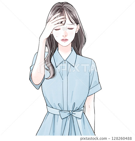 20多歲女性（整潔型）_頭痛 128260488