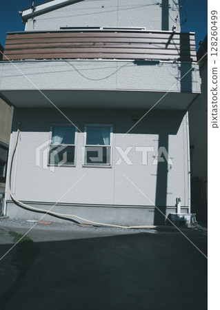 Room air conditioner piping 128260499