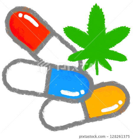 Crayon touch, marijuana, fentanyl, stimulants 128261375