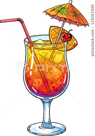 Tropical Cocktail 128261986