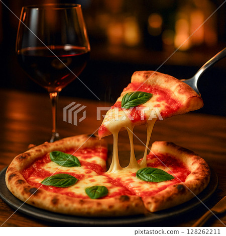 Pizza Margherita Pizza Margherita 128262211