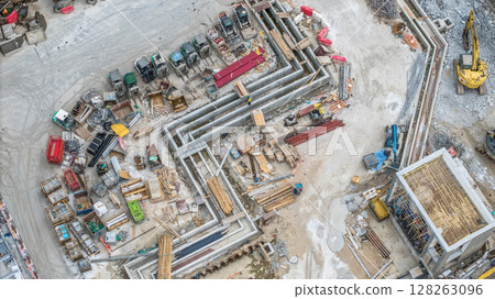 July 6 2025 View of a Construction Site Under Active Development July 6 2025 View of a Construction Site Under Active Development 128263096