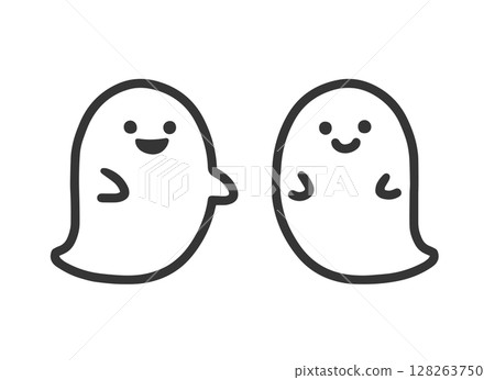 鬼魂面對面的插圖 128263750