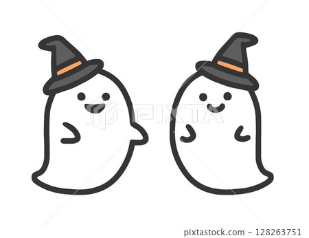 戴著巫婆帽的鬼魂 128263751