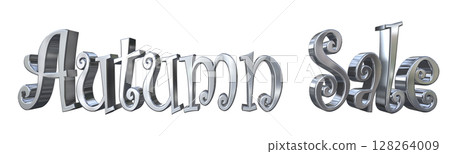 3DCG characters "Autumn Sale" Autumn sale 3DCG characters "Autumn Sale" Autumn sale 128264009