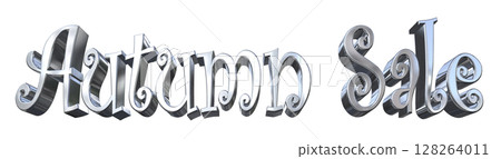 3DCG characters "Autumn Sale" Autumn sale 128264011