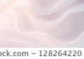 Gracefully waving pale silk fabric 128264220