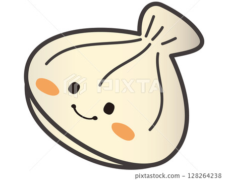 Cute bivalve shellfish - scallops Cute bivalve shellfish - scallops 128264238