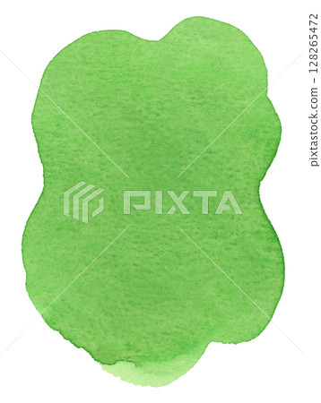雲狀水彩素材(綠色) 雲狀水彩素材(綠色) 128265472