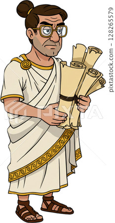 indian man in traditional costume 128265579