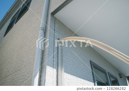 Air conditioner piping work Air conditioner piping work 128266282