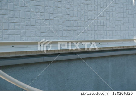 Air conditioner piping work 128266329