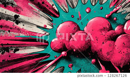 abstract fractal art background with fire abstract fractal art background with fire 128267126