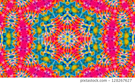 Bright background with abstract multicolor pattern 128267627