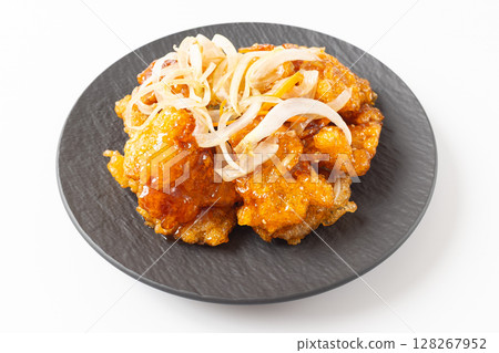 Crispy Sweet and Sour Guo Bao Rou Plate 128267952