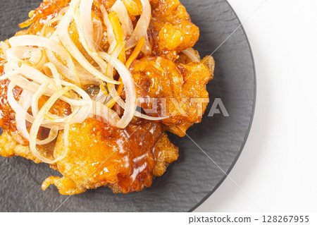 Crispy Sweet and Sour Guo Bao Rou Plate 128267955