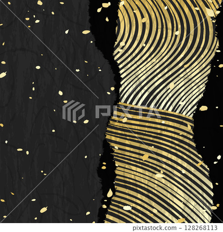 Japanese paper style illustration background material 128268113