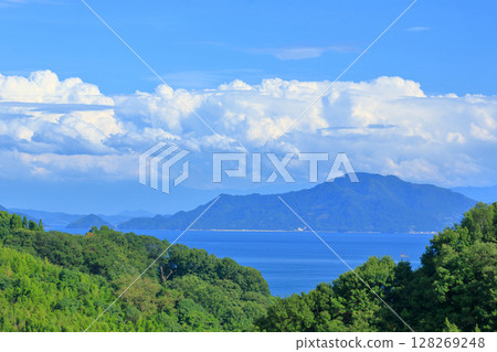 夏天的瀨戶內風景 夏天的瀨戶內風景 128269248