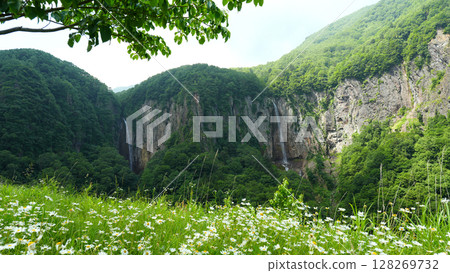 Yonago large waterfall 128269732