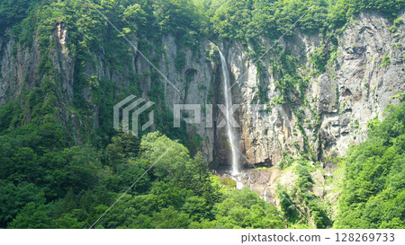 Yonago large waterfall Yonago large waterfall 128269733
