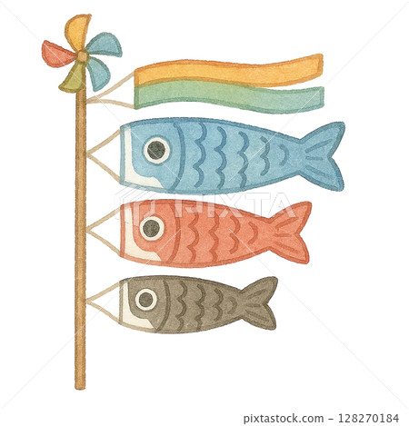 [Tango no Sekku] Carp streamer illustration 128270184