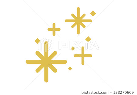 閃耀主題插畫（金色）31 128270609