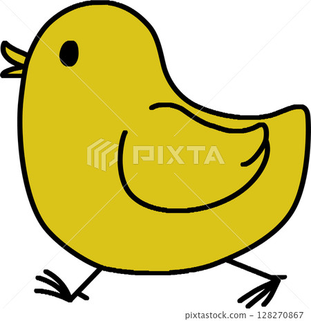 Walking Chick - Color Walking Chick - Color 128270867