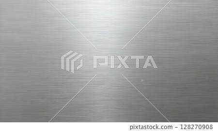Horizontal hairline stainless steel background 128270908