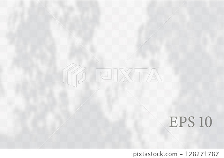 Transparent natural plant shadow. Light effect overlay. Mesh grid. Shadows from branches, plant, foliage and leaves on ground. Presentation your design card, poster Photo realistic vector Transparent natural plant shadow. Light effect overlay. Mesh grid. Shadows from branches, plant, foliage and leaves on ground. Presentation your design card, poster Photo realistic vector 128271787