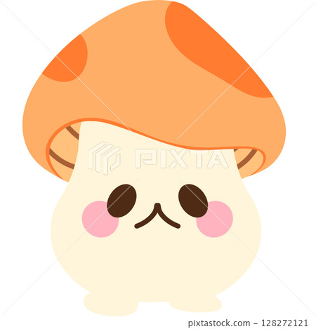 Pumpkin Puff mushroom 128272121