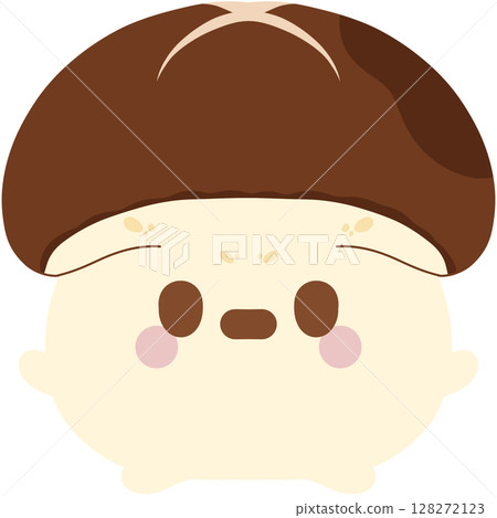 Shy Shiitake mushroom 128272123