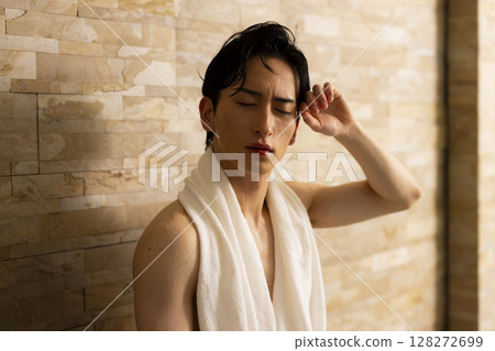 Sauna man Sauna man 128272699