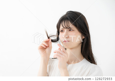 女性的頭髮護理 128272933