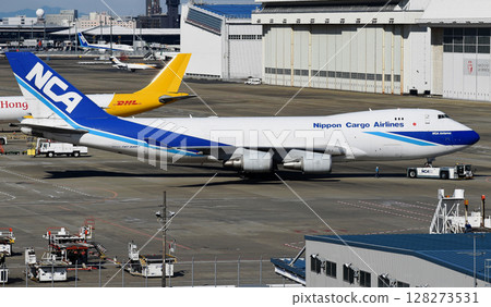 NCA Nippon Cargo Narita taxiing 128273531