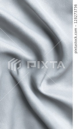 Soft gray linen fabric with light creases and shadow folds creates realistic textile pattern. Concept of home decor, fashion design, textile industry showcasing versatile fabric styles. Soft gray linen fabric with light creases and shadow folds creates realistic textile pattern. Concept of home decor, fashion design, textile industry showcasing versatile fabric styles. 128273736