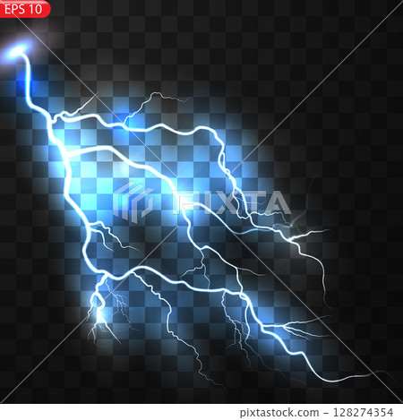 The effect of lightning and lighting 128274354