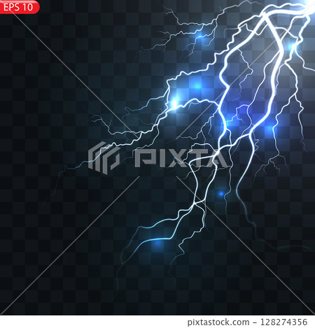 The effect of lightning and lighting The effect of lightning and lighting 128274356