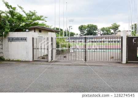 Yokohama City, Kanagawa Ward, Mitsuzawa Park Athletics Stadium 128274545