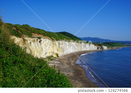 從瀧瀨海岸（乙部町）白弗拉展望公園眺望的白弗拉 128274566