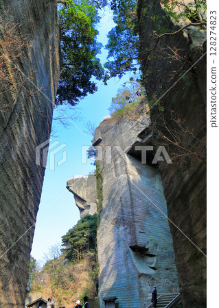 【千葉縣】晴朗的日子裡，鋸山上一瞥地獄景象（日本寺） 128274823