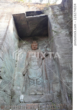[Chiba Prefecture] The Hyakushaku Kannon of Nihonji Temple on Mount Nokogiri 128274834