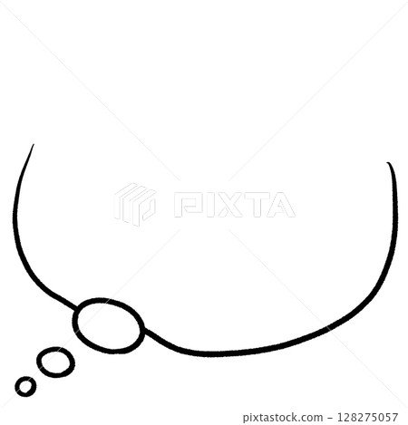 Square speech bubble material (black) Square speech bubble material (black) 128275057